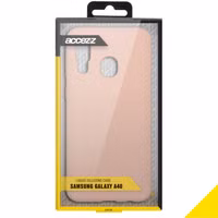 Accezz Liquid Silicone Backcover Samsung Galaxy A40 - Roze