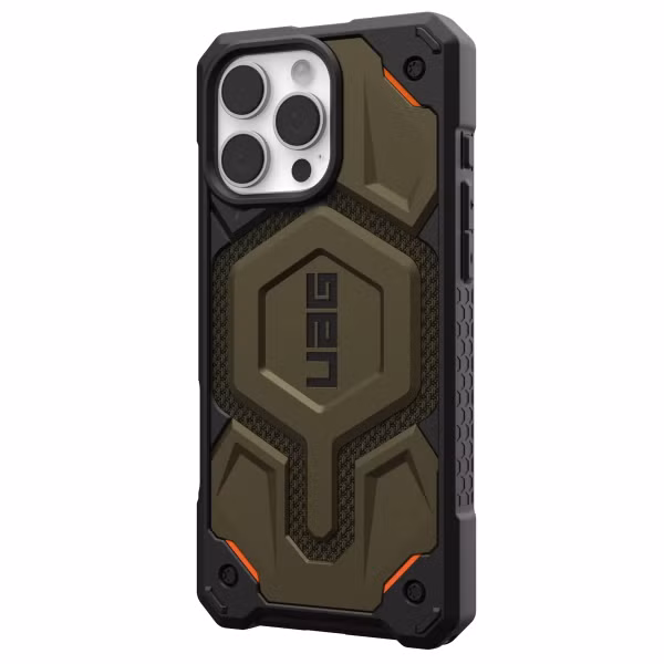 UAG Monarch Pro Backcover Apple iPhone 16 Pro Max - Kevlar Element Green