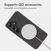 imoshion Colour Case with Thin MagSafe Ring Samsung Galaxy S25 / S24 - Black