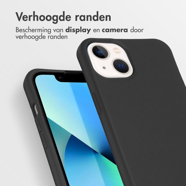 imoshion Color Backcover met afneembaar koord iPhone 13 - Zwart