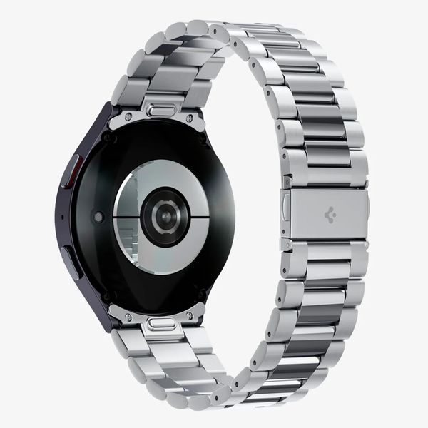 Spigen Modern Fit 316L Steel Band Samsung Galaxy Watch 7 (40/44 mm) / 6 Classic (43/47 mm) / 6 (40/44 mm) - Zilver