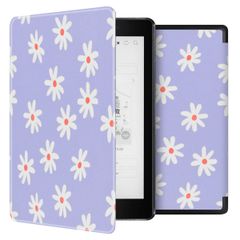 imoshion Design Slim Hard Case Bookcase Kobo Aura One - Flowers Distance
