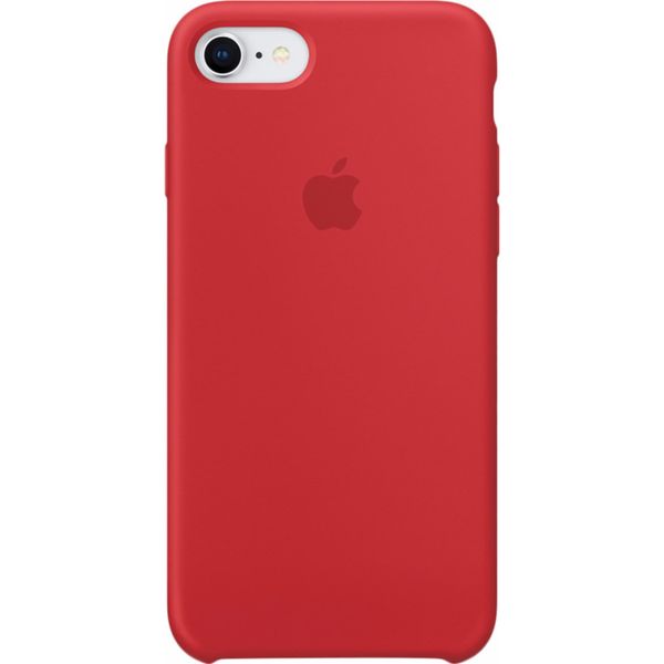 Apple Silicone Back Cover iPhone SE (2022 / 2020) / 8 / 7 - Red