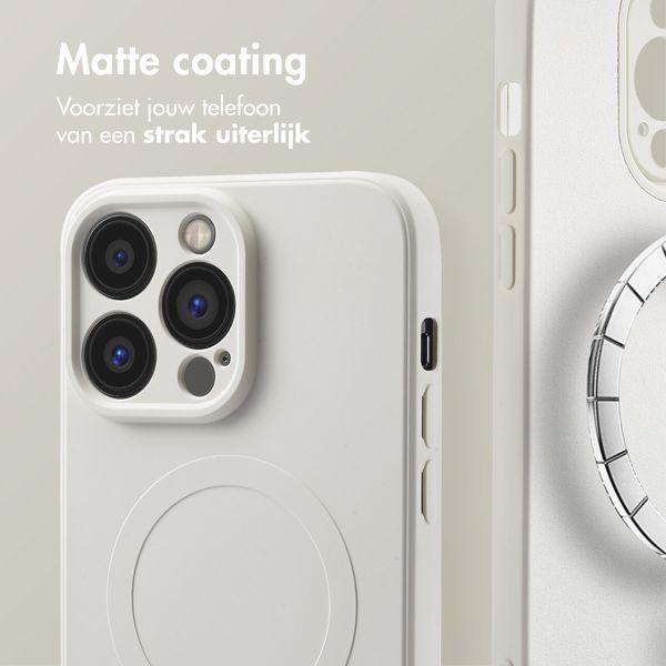 imoshion Color Backcover met MagSafe Apple iPhone 14 Pro - Beige