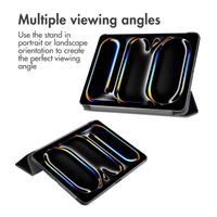 imoshion Design Trifold Case Apple iPad Pro 13 (2025) M5 / (2024) M4 - Don't touch