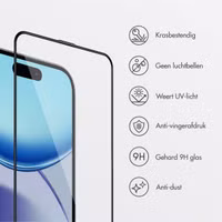 Accezz Gehard Glas Screenprotector + Applicator Apple iPhone Air