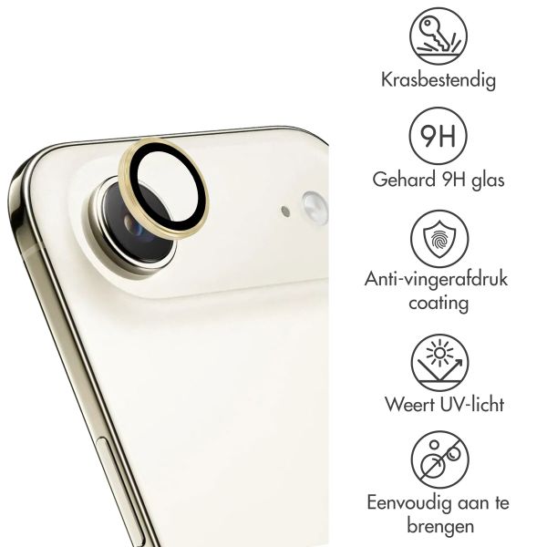 imoshion 2 Pack Camera lens protector Apple iPhone Air - Light Gold