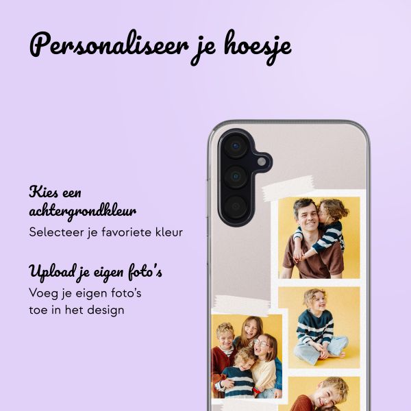 Hoesje met eigen foto en/of tekst Samsung Galaxy A15 (5G/4G) - Filmrol nummer 1