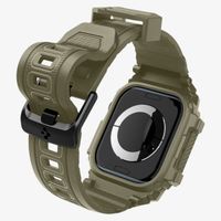 Spigen Rugged Armor™ Pro Case Apple Watch Series 10 / 11 - 46 mm - Vintage Khaki