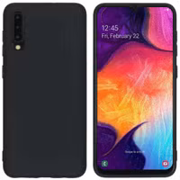 Accezz Color Backcover Samsung Galaxy A50 / A30s - Zwart
