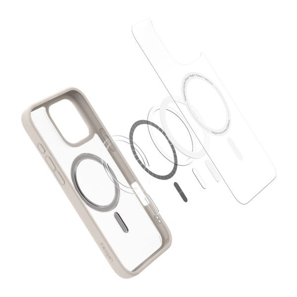 Spigen Ultra Hybrid Backcover MagSafe Apple iPhone 16 Pro Max - Frost Natural Titanium
