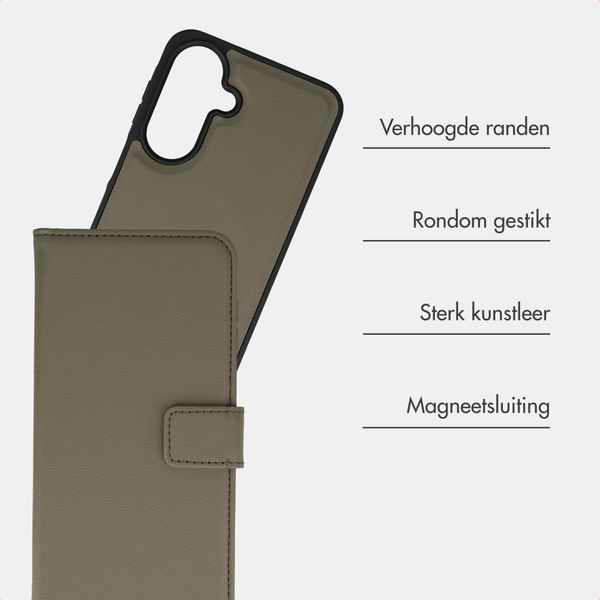 imoshion Uitneembare 2-in-1 Luxe Bookcase Samsung Galaxy A27 (5G) - Groen