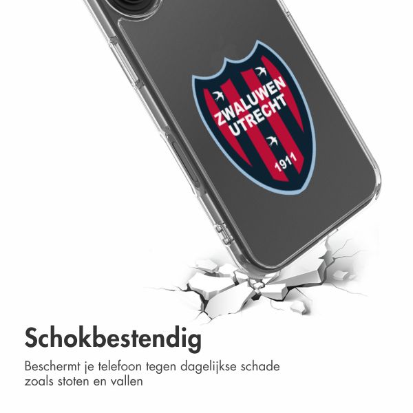 Clear Backcover Apple iPhone 16 - Zwaluwen Utrecht '11