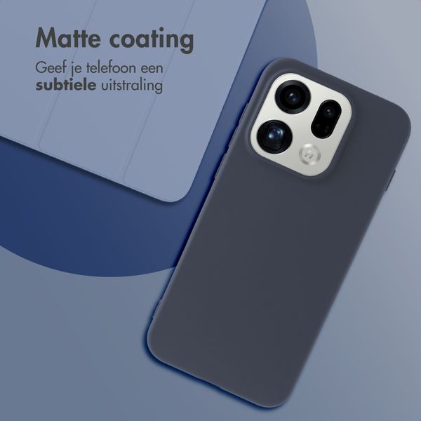 imoshion Color Backcover Oppo Find X9 - Donkerblauw