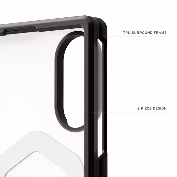 UAG Mouve Magnetic Backcover Samsung Galaxy Z Fold 8 - Ice