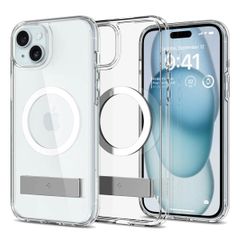 Spigen Ultra Hybrid S MagSafe Apple iPhone 15 - Transparant
