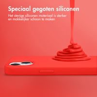 Accezz Liquid Silicone Backcover Samsung Galaxy A52(s) (5G/4G) - Rood