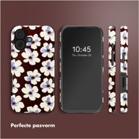 Selencia Vivid Backcover met MagSafe Apple iPhone 17 - Choco Flower Pop