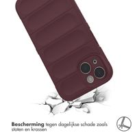 imoshion EasyGrip Backcover iPhone 14 - Aubergine