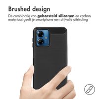 imoshion Brushed Backcover Motorola Moto G14 - Zwart