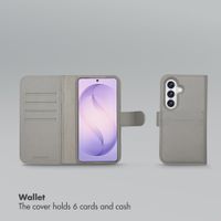 Selencia Olyn Detachable Bookcase with MagSafe Samsung Galaxy S26 - Grey