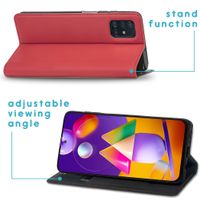 imoshion Slim Folio Bookcase Samsung Galaxy M31s - Rood