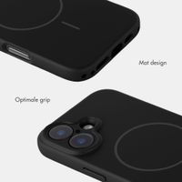 Accezz Grip Backcover met MagSafe Apple iPhone 16 - Zwart