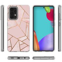 imoshion Design hoesje Samsung Galaxy A52(s) (5G/4G) - Pink Graphic