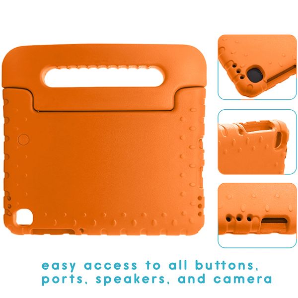 imoshion Kidsproof Backcover met handvat Galaxy Tab A7 Lite - Oranje