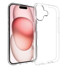 Accezz Clear Backcover Apple iPhone 16 - Transparant