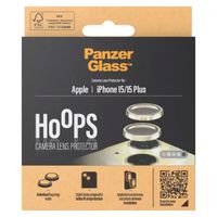 PanzerGlass Camera Protector Hoop Optic Rings Apple iPhone 15 / 15 Plus - Yellow