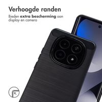 imoshion Brushed Backcover Xiaomi Redmi Note 15 (4G) - Zwart