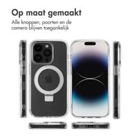 Accezz Ring Stand Backcover met MagSafe Apple iPhone 14 Pro - Transparant