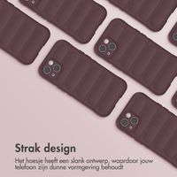 imoshion EasyGrip Backcover iPhone 13 - Aubergine