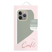 Coehl Crème MagSafe Backcover met koord iPhone 15 Pro - Soft Sage