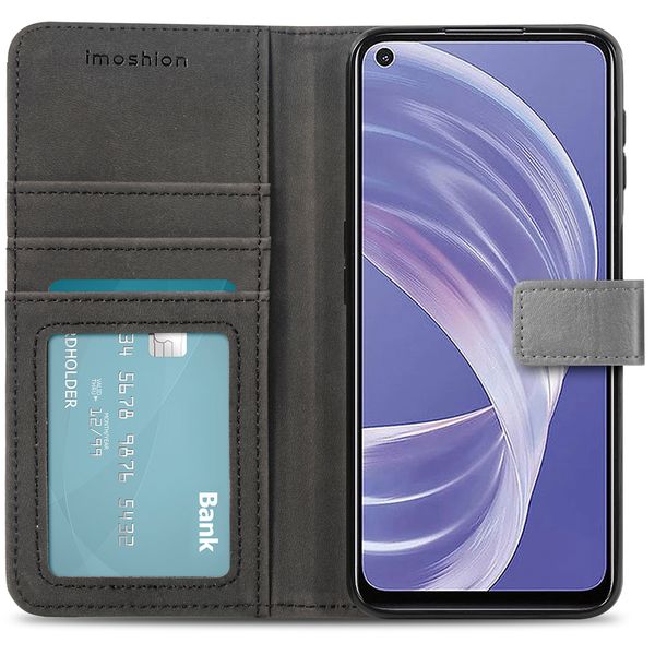 imoshion Luxe Bookcase Oppo A73 (5G) - Grijs