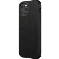 RhinoShield SolidSuit Backcover iPhone 12 (Pro) - Leather Black