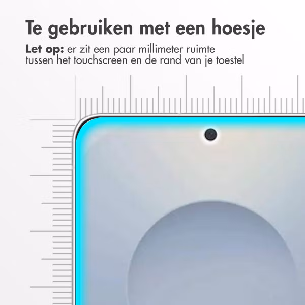 Accezz Gehard Glas Screenprotector 2-pack Samsung Galaxy S25 Edge