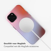 Selencia Vivid Backcover met MagSafe Apple iPhone 15 - Gradient Soft Blush