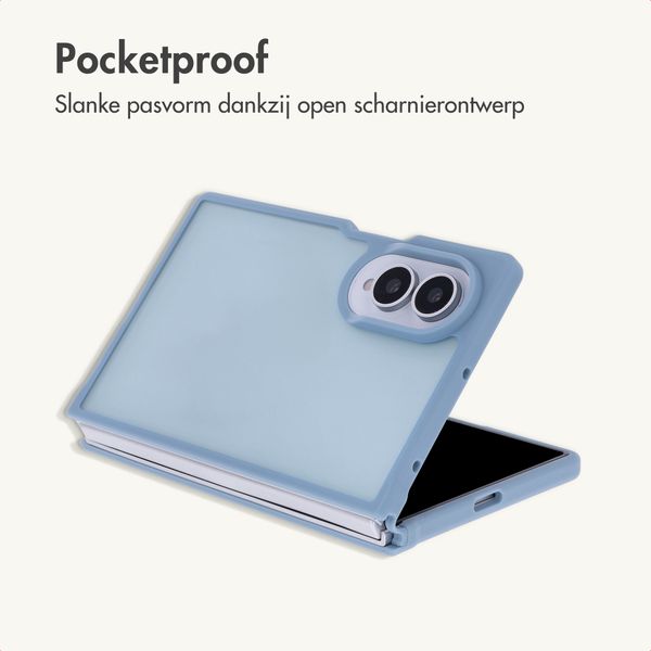 imoshion Color Guard Backcover Samsung Galaxy Z Fold 8 - Lichtblauw