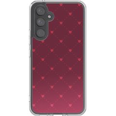 imoshion Design hoesje Samsung Galaxy A54 (5G) - Crush Check Coral Dust