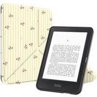 imoshion Design Vouwbare Bookcase Kobo Clara Colour / BW - Garden Stripes