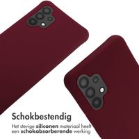 imoshion Siliconen hoesje met koord Samsung Galaxy A32 (4G) - Donkerrood