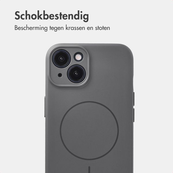 Accezz Grip Backcover met MagSafe Apple iPhone 14 - Grijs