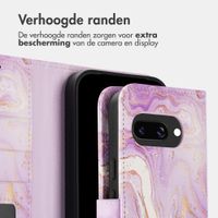 imoshion Design Bookcase Google Pixel 9A - Purple Marble