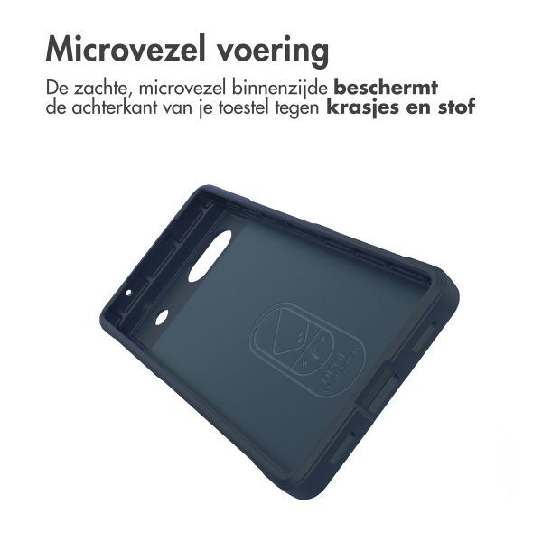 imoshion EasyGrip Backcover Google Pixel 7a - Donkerblauw