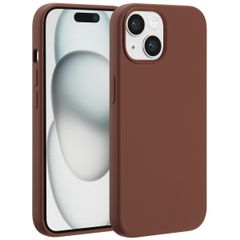 Accezz Liquid Silicone Case with MagSafe Apple iPhone 15 - New Tea Brown