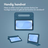 imoshion Kidsproof Backcover met handvat Samsung Galaxy Tab A11 / A9 8.7 inch - Donkerblauw