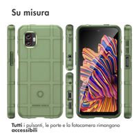 imoshion Rugged Shield Backcover Samsung Galaxy Xcover 6 Pro - Donkergroen
