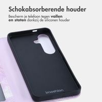 imoshion Design Bookcase Samsung Galaxy S25 - Purple Marble